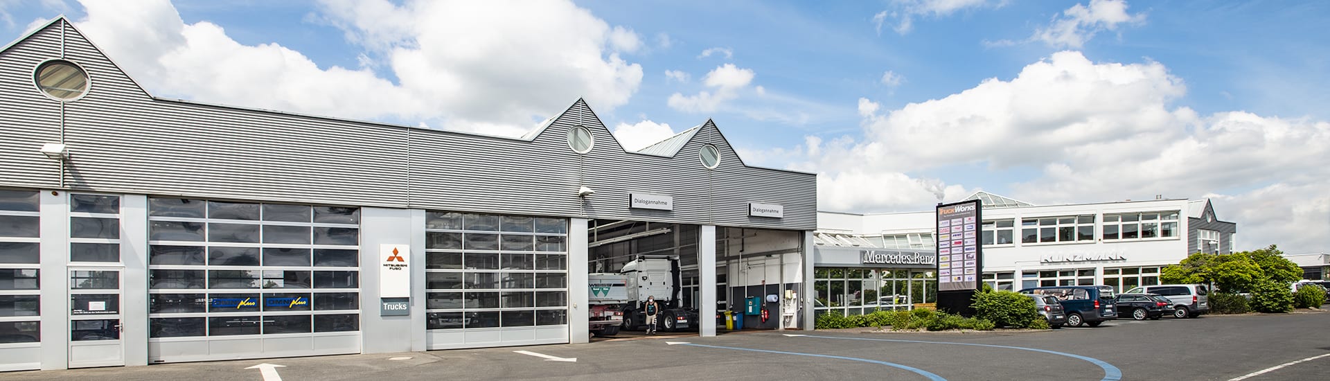 Mercedes-Benz Lkw-Werkstatt in Stockstadt
