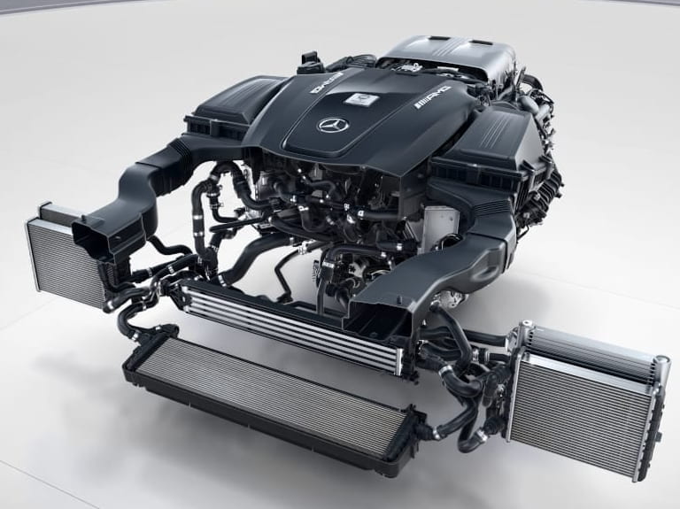 Mercedes-AMG GT R V8 Motor