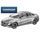 Modellauto 1:43 | F800 Style Alubeam silber warm von Minimax | Mercedes-Benz