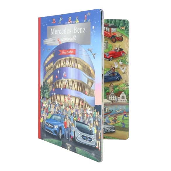 Hidden object book children book genuine Mercedes-Benz