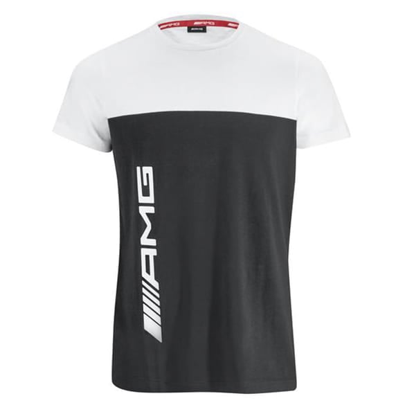 T-Shirt men's Logo black/white genuine Mercedes-AMG | B669594-Tshirt