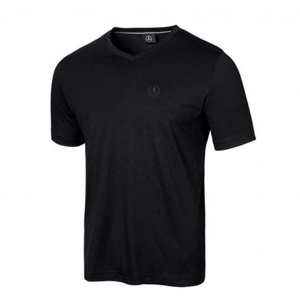 T-shirt men's basic black genuine Mercedes-Benz | B6695871-T-shirt
