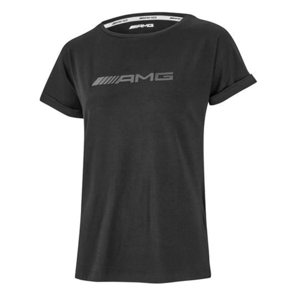 AMG T-Shirt Ladies black Genuine Mercedes-AMG