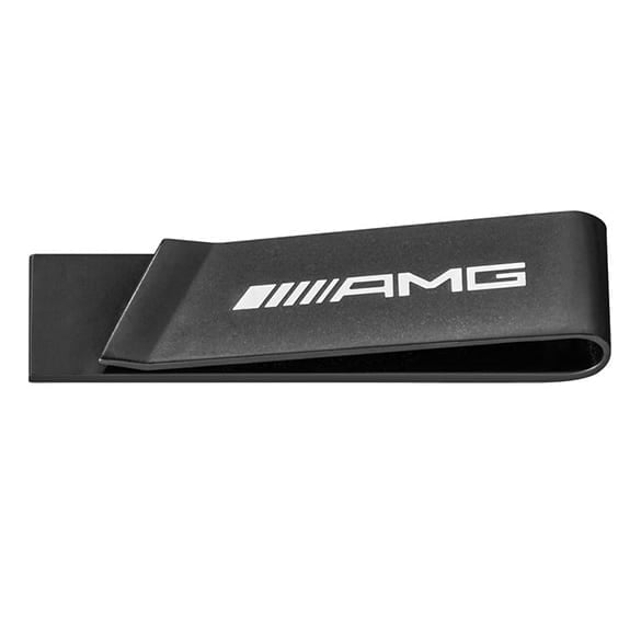 AMG money clip stainless steel anthracite | B66959236