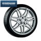 AMG 7-Doppelspeichen-Alufelgen silber 8,5J x 19 ET48