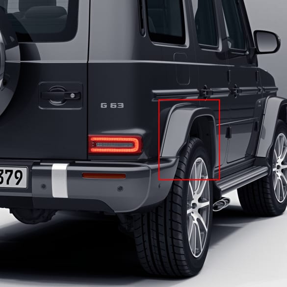 G 63 AMG fender flares rear axle G-Class facelift 463A genuine Mercedes-Benz