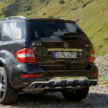 Abbildung AMG Hecksch&uuml;rze M-Klasse ML 63 AMG | W164 - Original Mercedes AMG Tuning