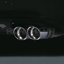 Abbildung Brabus Sport-Auspuff f&uuml;r den Mercedes SLK R171