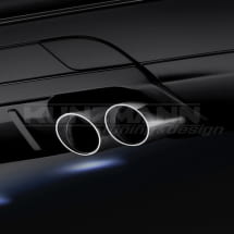 Abbildung Brabus Sport-Auspuff-Anlage C-Klasse W204 