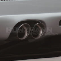 Abbildung Brabus Sport-Auspuff-Blende B-Klasse W245