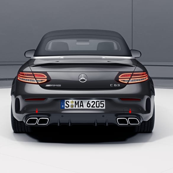 C 63 AMG Facelift Diffusor C-Class 205 Coupe & Convertible genuine Mercedes-Benz