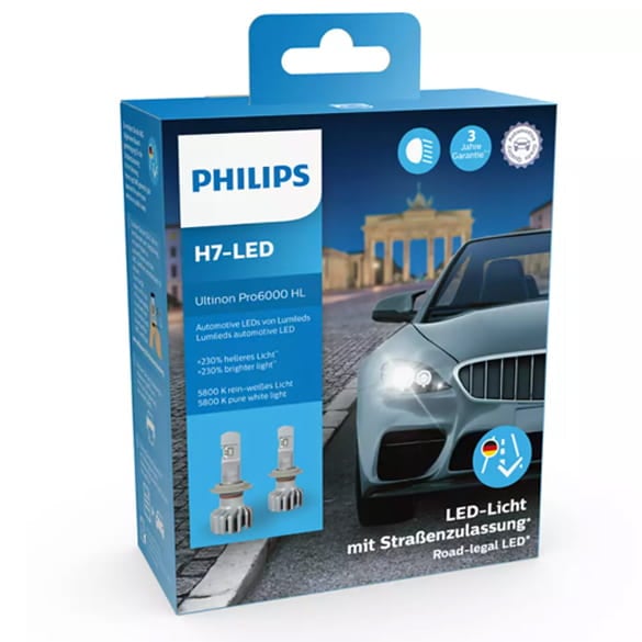Philips Ultinon Pro6000 H7-LED Halogen Umbausatz | 871154