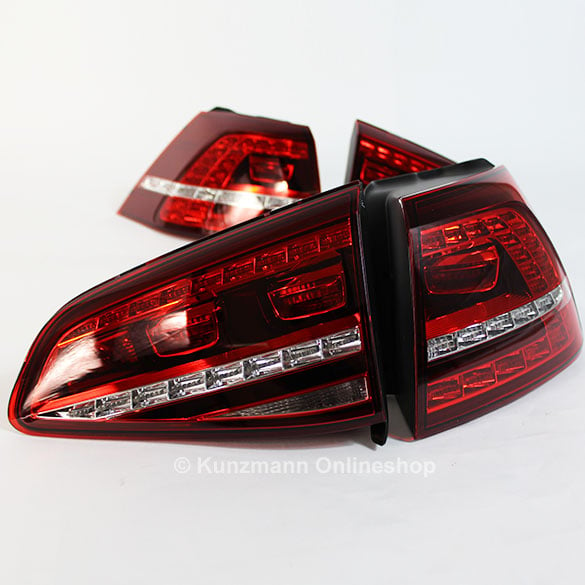 original volkswagen rear light set LED | VW Golf 7 VII GTI | golf7-gti-led