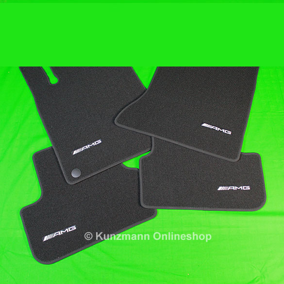 AMG floor mats velours black Mercedes BClass W246