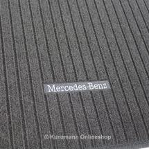 Car rib floor mats Mercedes CLS W218 | original Mercedes-Benz | 