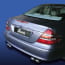Sch&auml;tz Chrom Endrohre 4-flutig Mercedes E-Klasse W211