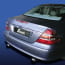 Sch&auml;tz Chrom Endrohre 2-flutig Mercedes E-Klasse W211 Limousine