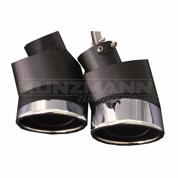 Chrome tailpipes mercedes #5