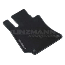 Abbildung Mercedes Sport floor matts velours black | E-Class estate - saloon / station wagon W212