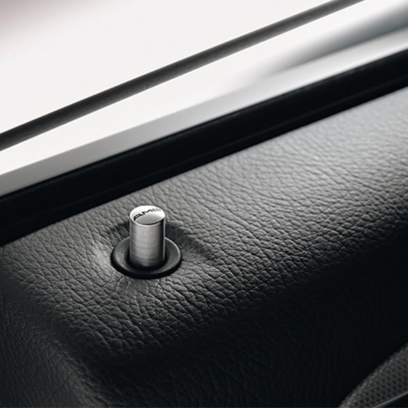 AMG Tür-Pin Satz 2-fach hinten Edelstahl gebürstet Original Mercedes-Benz | A0007660328-Satz