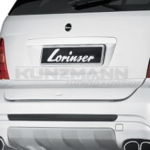 Abbildung Lorinser Blende f&uuml;r Heckklappe Mercedes ML-Klasse W164