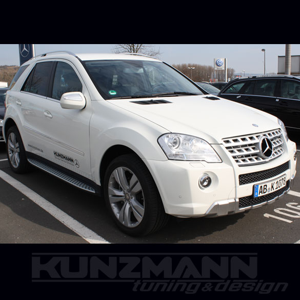 Running boards for mercedes m class #6