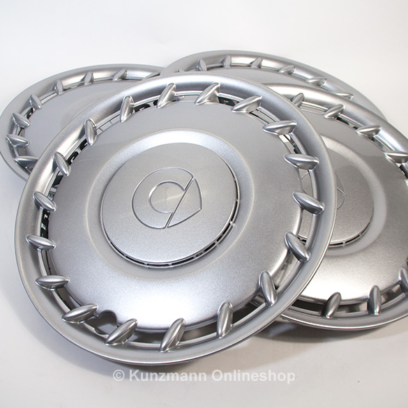 15 inch hubcaps set wheel covers silver smart fortwo
