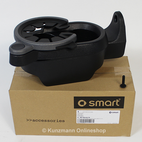 Cupholder black smart fortwo 451 Genuine smart