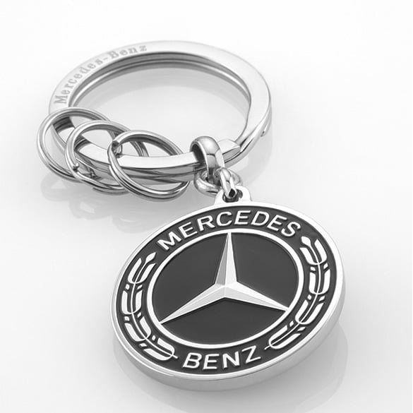 Key Ring Unterürkheim stainless steel Mercedes-Benz Collection