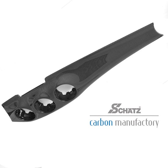 decorative strip carbon polished GLA X156 schätz tuning | 1767670-GLA