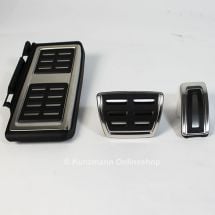 Pedalset Edelstahl | Automatik | Original VW Golf 7 VII | GTI | GTD | Golf7-pedalset-autom
