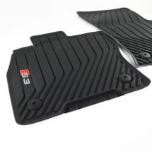 Rubber floor mat set front A3 S3 Genuine Audi Accessories | 8Y1061221A 041