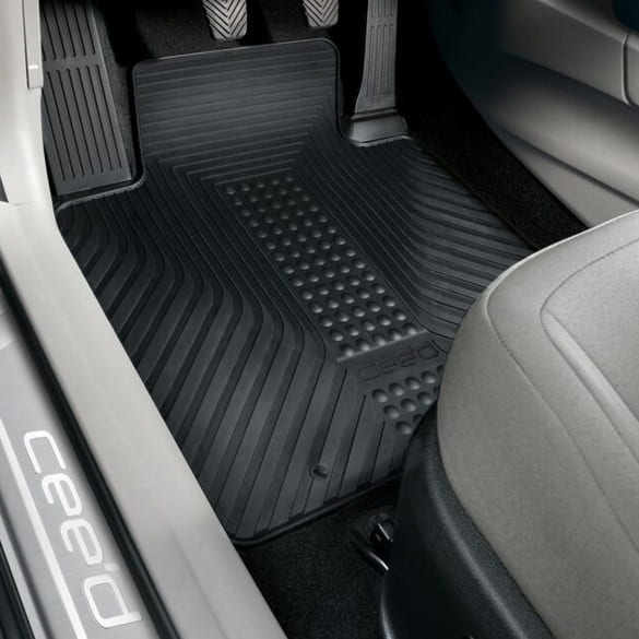 Rubber floor mats set 4-piece KIA Ceed Sportswagon JD | A2131ADE00-Ceed-SW-JD