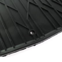 Rubber floor mats KIA Picanto TA black 4-piece set Genuine KIA | 1Y131ADE00