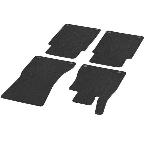 Floor mats velour exclusiv black 4-piece S-Class Maybach Z223 | A2236806803 9K26