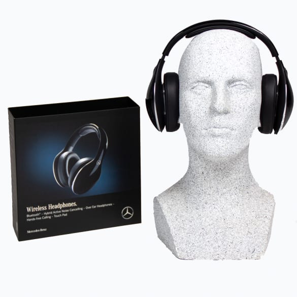 Mercedes-Benz Over-Ear Headphones with Hybird Active Noise Cancelling and Bluetooth®