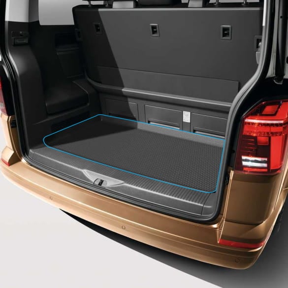 Luggage compartment liner rubber black VW T6.1 Genuine Volkswagen