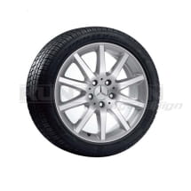 Abbildung Mercedes-Benz Alufelgen im 10-Speichen-Design f&uuml;r die Mercedes CLK-Klasse W209
