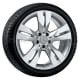 Mercedes-Benz Alufelgen im 5-Doppel-Speichen-Design | 18 Zoll | f&uuml;r Mercedes CLS W219