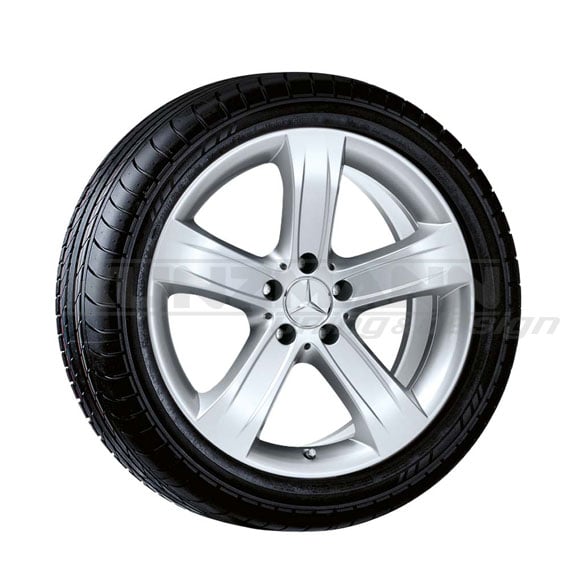 Mercedes-Benz light-alloy wheels in a 5-spoke-design 18 inch Mercedes CLS-Class W219