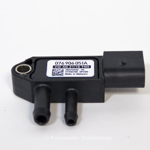 Differential pressure sensor Pressure sensor Diesel particle filter 076906051A genuine Volkswagen