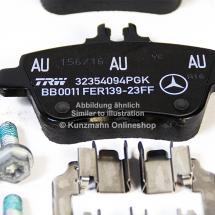 B-Class Taxi rear brake pads B-Class W246 genuine Mercedes-Benz | A0074209520-Taxi