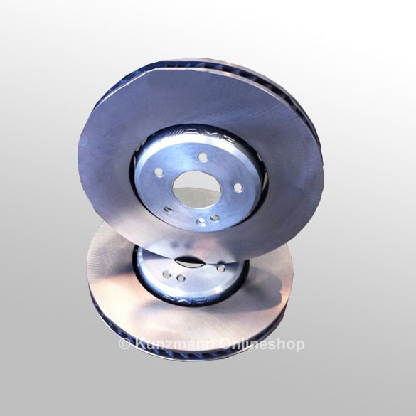 genuine front brake discs set mercedes-benz c43 amg | A2104211812/1912