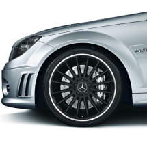 Abbildung AMG Felgensatz Styling V / 5 f&uuml;r das E-Klasse Cabrio und Coupe W207 in Schwarz Matt