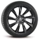 Lorinser RS8 Komplettr&auml;der 19 Zoll Alufelgen schwarz f&uuml;r E-Klasse Coupe u. Cabrio W207