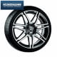 AMG 7-Doppelspeichen-Alufelgen schwarz 9,5J x 19 ET48