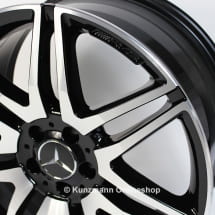 Abbildung AMG Felgensatz 7-Doppelspeichen-Design Alufelgen in schwarz f&uuml;r Ihre Mercedes-Benz E-Klasse W212