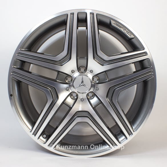 AMG 21-inch wheels set 5-twin-spoke design GL-Class X166 ...