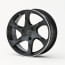 Lorinser Speedy | 4 Alufelgen 17 Zoll schwarz - smart fortwo 451