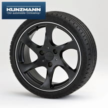 Abbildung Lorinser Speedy Radsatz Komplettr&auml;der 17 Zoll schwarz - smart fortwo 451